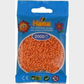 Hama Mini Perler - Lys Abriko - 2.000 Stk. - 501-105