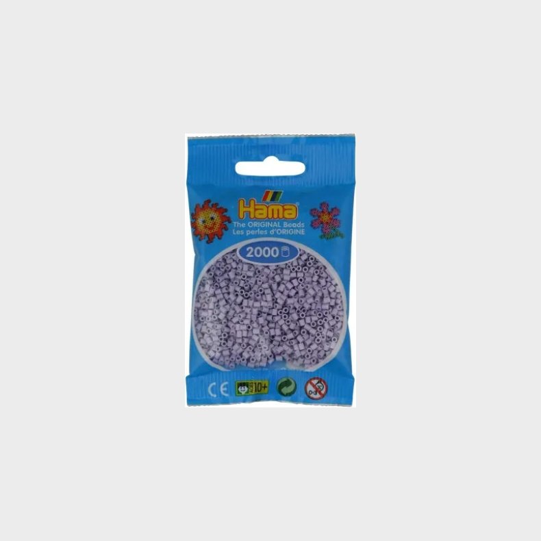 Hama Mini Perler - Lys Lavendel - 2.000 Stk. - 501-106