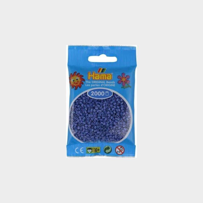 Hama Mini Perler - Lavendel - 2.000 Stk. - 501-107