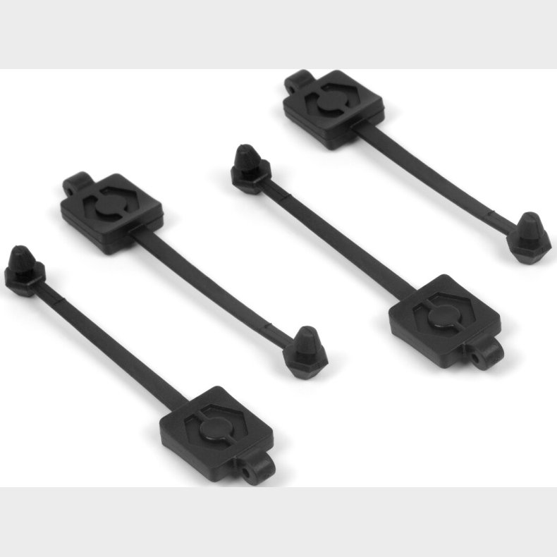 Hpi Racing Body Clip Tag (4pcs) - Hp160570