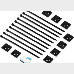 Cable Mount & Tie (10 Pcs) - Mv150640 - Maverick Rc