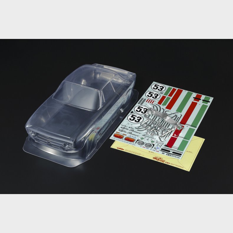 1/10 R/c Alfa Romeo Gta Body Parts Set - 51729 - Tamiya