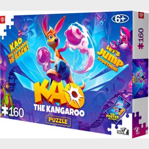 Kao The Kangaroo Puslespil - Good Loot Puslespil - 160 Brikker