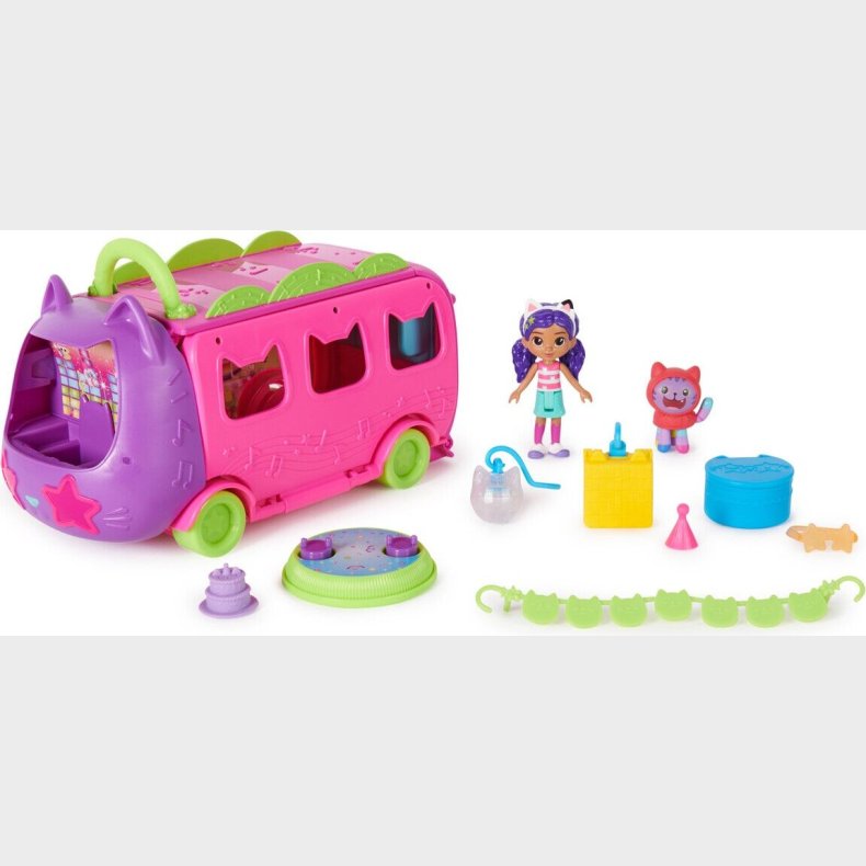 Gabbys Dukkehus Legetj - Purrfect Sprinkle Fest Bus