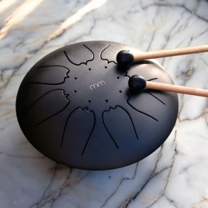 Tongue Drum Steel Tromme Med Tilbehr - Mikamax