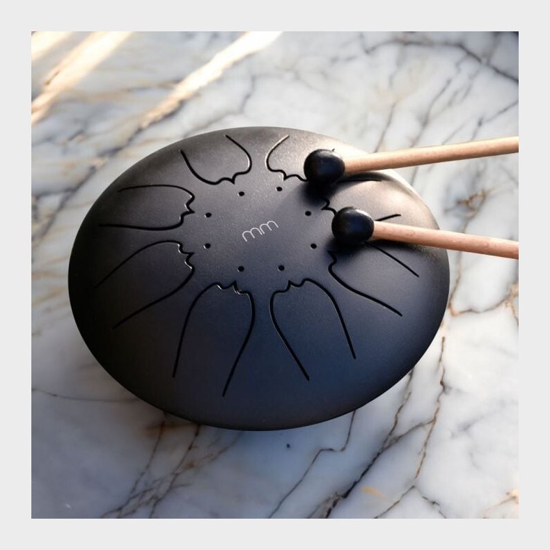 Tongue Drum Steel Tromme Med Tilbehr - Mikamax