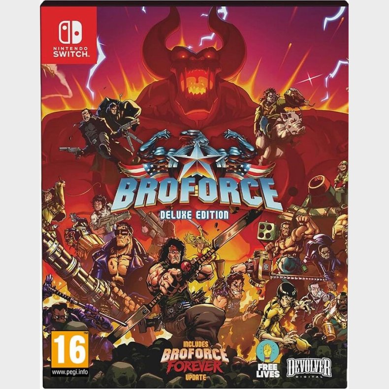 Broforce (deluxe Edition) - Nintendo Switch