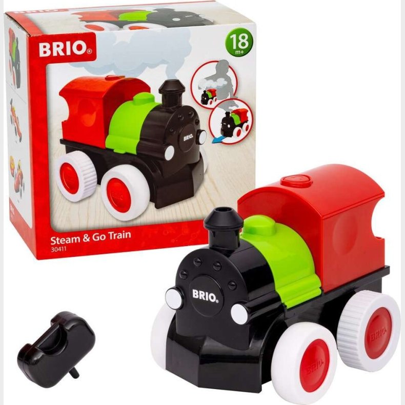 Brio Tog - Steam &amp; Go Train - 30411