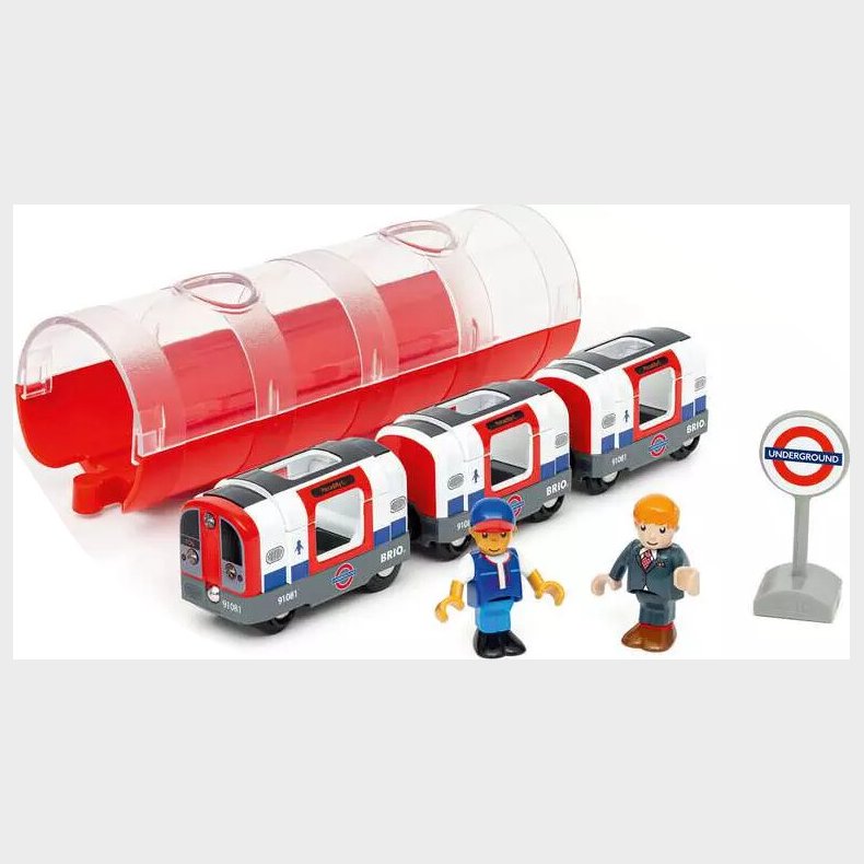 Brio World - Tog Legest - London Underground Train - 36085