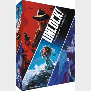 Unlock 11 - Extraordinary Adventures - Escape Room Brtspil