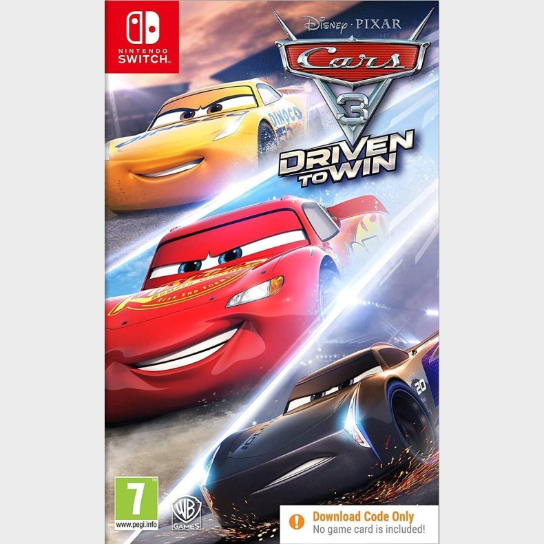 Cars 3: Driven To Win (code In Box) - Nintendo Switch