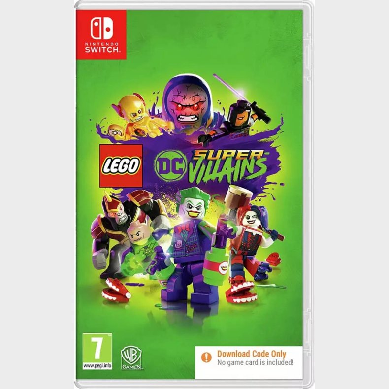 Lego Dc Super-villains (code In Box) - Nintendo Switch