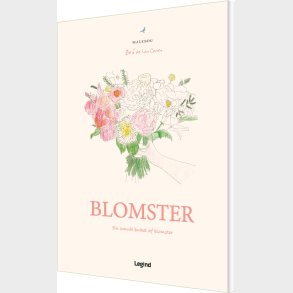 Malebog: Blomster - Zoé De Las Cases - Bog