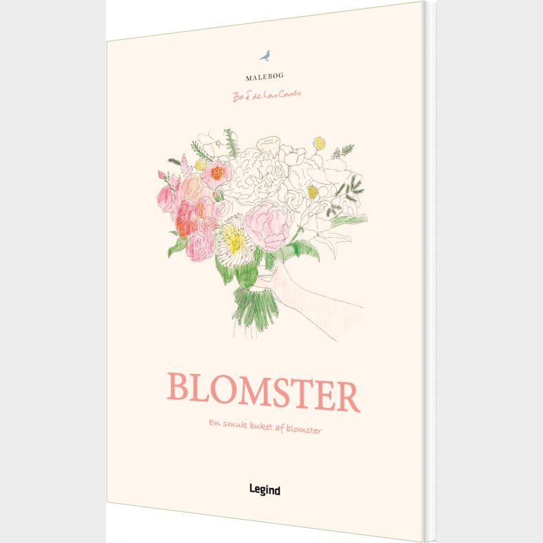 Malebog: Blomster - Zo&eacute; De Las Cases - Bog