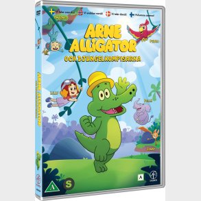 Arne Alligator Og Junglevennerne - DVD - Film