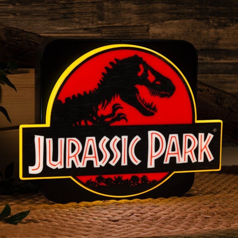 Numskull Official Jurassic Park 3d Desk Lamp / Wall Light