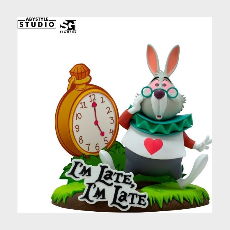 Disney Figur - Alice In Wonderland White Rabbit - Super Figure Collection
