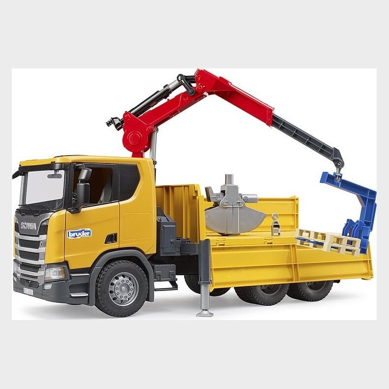 Bruder - Scania Super 560r Lastbil Med Kran
