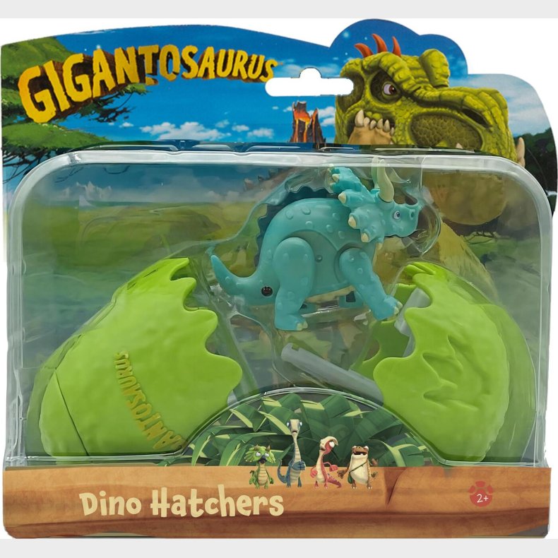 Gigantosaurus Figur - Dino Hatchers - 5 Cm - Assorteret