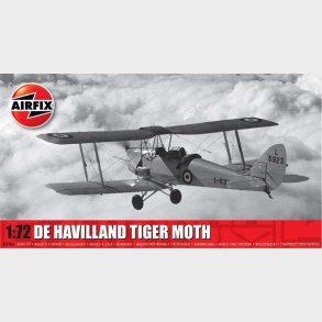 Airfix - De Havilland Tiger Moth Fly Byggest - 1:72 - A02106a