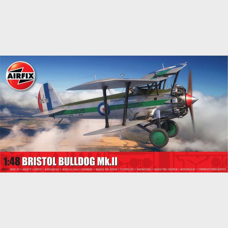 Airfix - Bristol Bulldog Mk.ii Modelfly Byggest - 1:48 - A05141