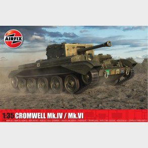 Cruiser Mk.viii A27m Cromwell Mk.iv / Mk.vi 1:35 - A1384 - Airfix