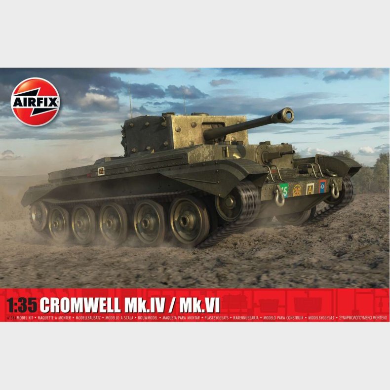 Cruiser Mk.viii A27m Cromwell Mk.iv / Mk.vi 1:35 - A1384 - Airfix