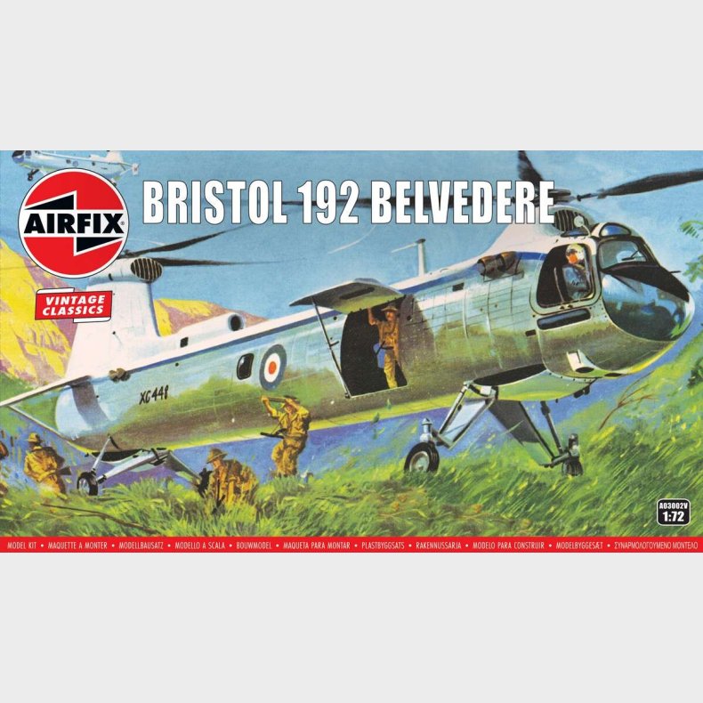 Bristol 192 Belvedere 1:72 - A03002v - Airfix