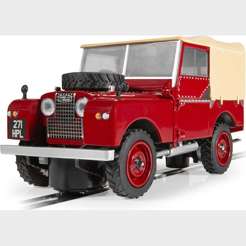 Scalextric - Land Rover Series 1 Bil - Poppy Red - 1:35 - C4493