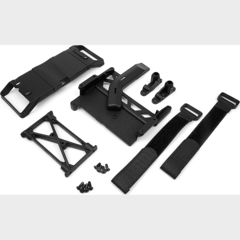 Front And Mid Battery Tray Set - Hp160547 - Hpi Racing