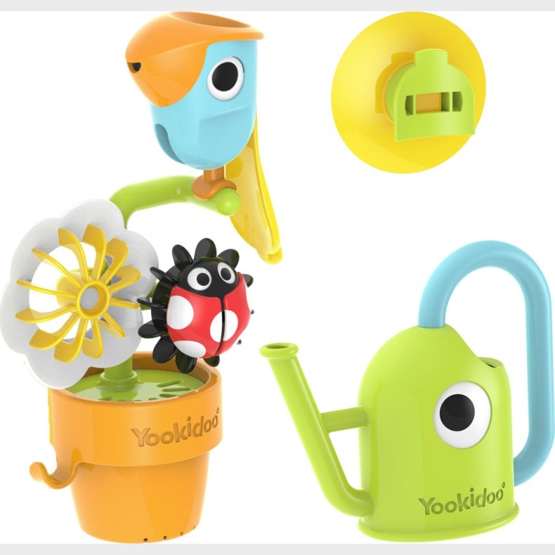 Yookidoo - Badelegetj - Pour 'n' Spin Tipping Bird