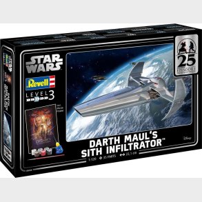 Revell - Star Wars - Darth Maul's Sith Infiltrator - 1:120 - Level 3 - 05638
