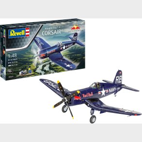 Revell - F4u-4 Corsair Flying Bulls Fly Byggest - 1:48 - 05641