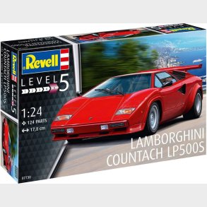 Revell - Lamborghini Countach Lp500s - 1:24 - Level 5 - 07730