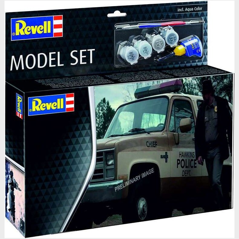 Model Set 'stranger Things' Chevrolet Blazer 1:25 - 67724 - Revell