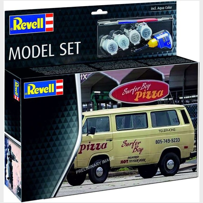 Model Set 'stranger Things' Vw 'surfer Boy' 1:25 - 67725 - Revell