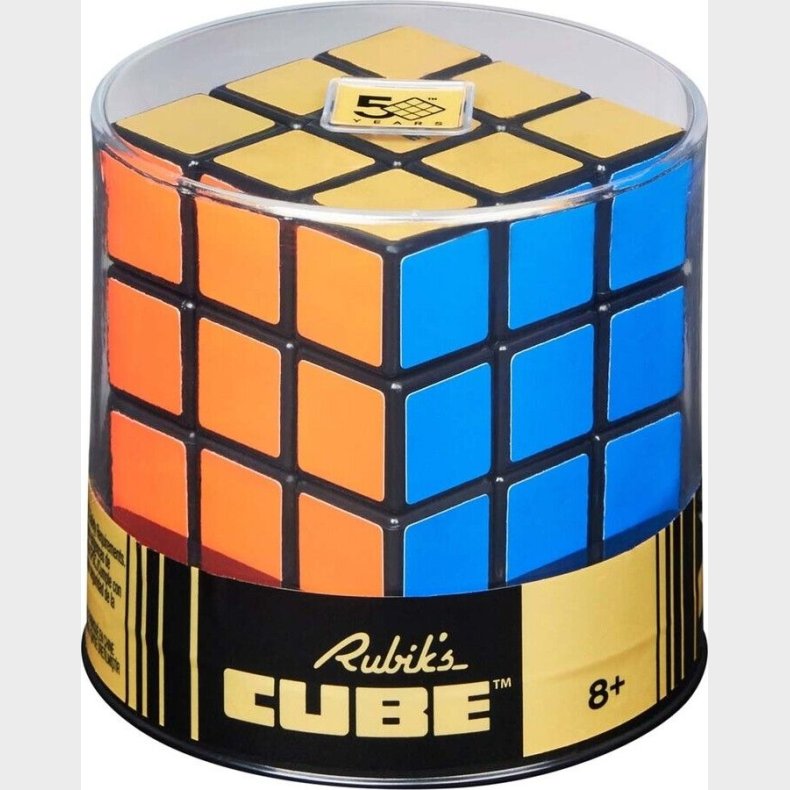 Rubiks Cube - 3x3 Retro Terning - 50-rs Jubilum