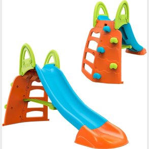 Feber - Rutsjebane Til Brn - Udendrs - Plastik - Climb & Slide