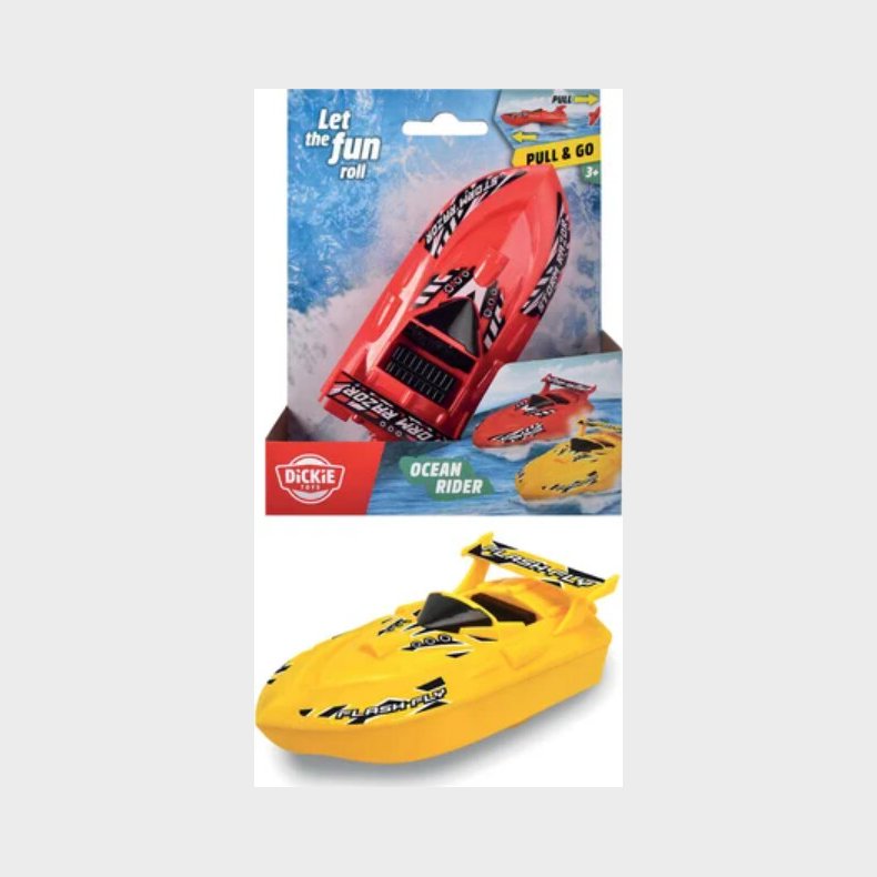 Legetjs Bd Med Trk Snor - 15 Cm - Assorteret