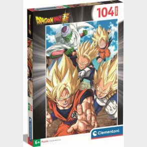 Clementoni Puslespil - Dragonball - 104 Brikker