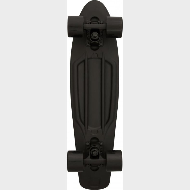 D-street Cruiser Skateboard - Triple Black