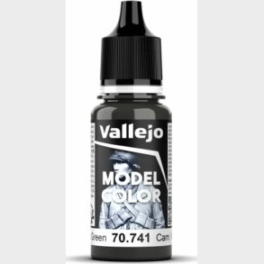 Vallejo - Model Color - Camouflage Black Green Mat - 18 Ml - 70741