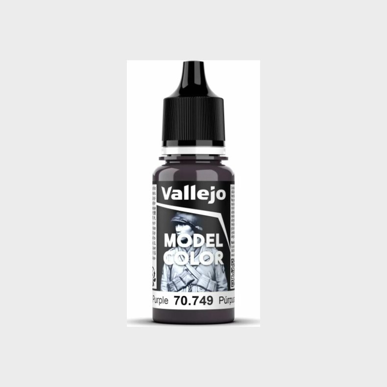 Vallejo - Model Color - Dark Purple Mat - 18 Ml - 70749