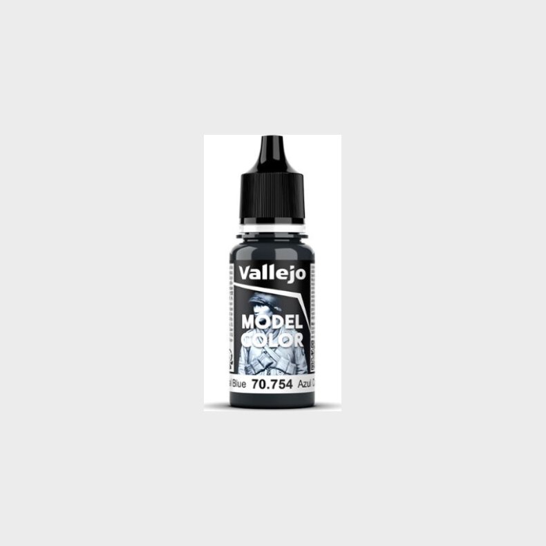 Vallejo - Model Color - Continental Blue Mat - 18 Ml - 70754