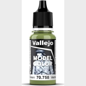 Vallejo - Model Color - Bright Green Mat - 18 Ml - 70758