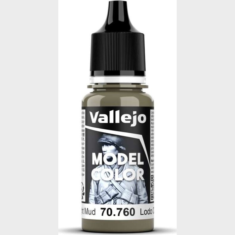 Vallejo - Model Color - Light Mud Mat - 18 Ml - 70760