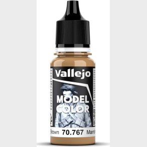 Vallejo - Model Color - Desert Brown Mat - 18 Ml - 70767