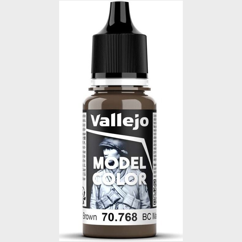 Vallejo - Model Color - Bc Dark Brown Mat - 18 Ml - 70768