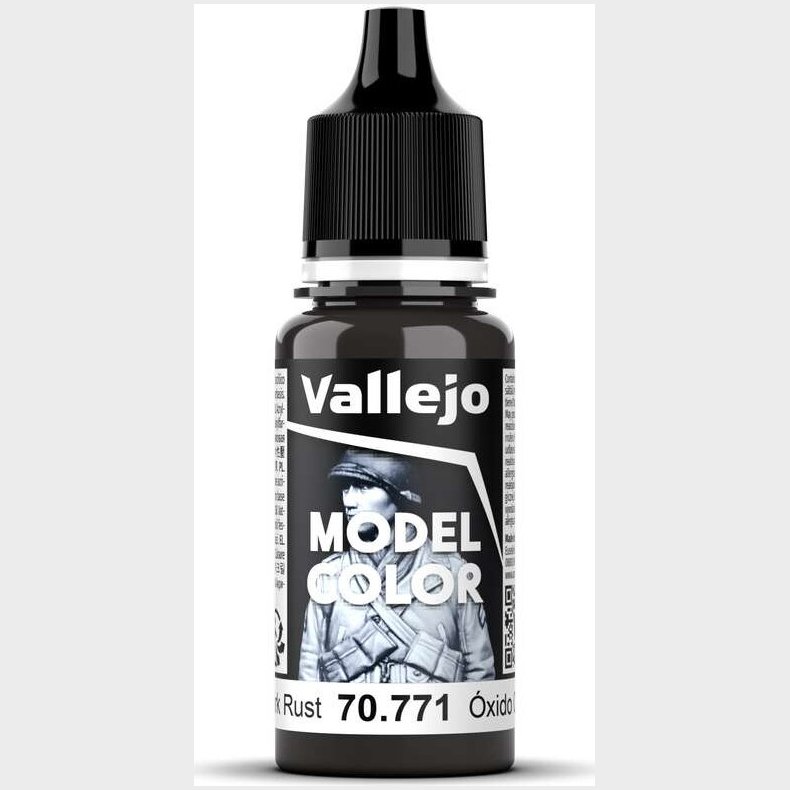 Vallejo - Model Color - Dark Rust Mat - 18 Ml - 70771