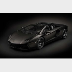 Lamborghini Aventador Lp700-4 Roadster Nero Nemesi - Hk121f - Pocher